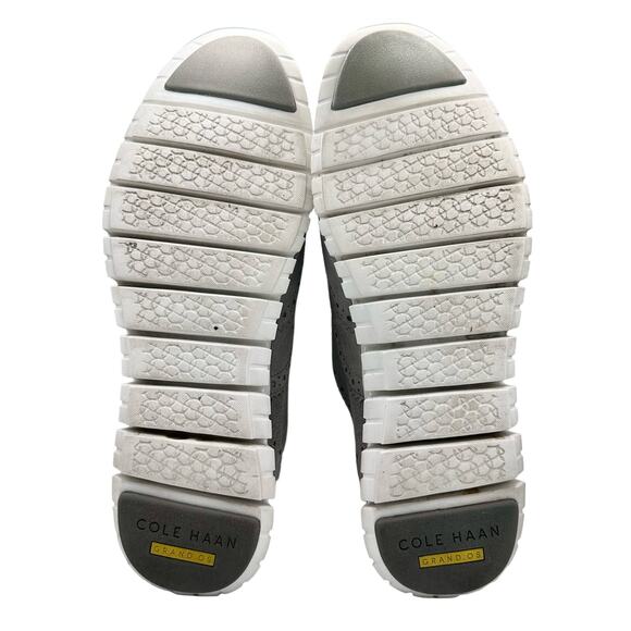 Cole Haan | Women | Zero Grand Tour Gray Suede Oxford Sneakers | Size 10 B - Picture 6 of 12
